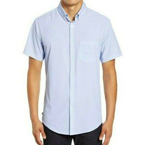MIZZEN+MAIN DODD Trim Fit Short Sleeve Shirt